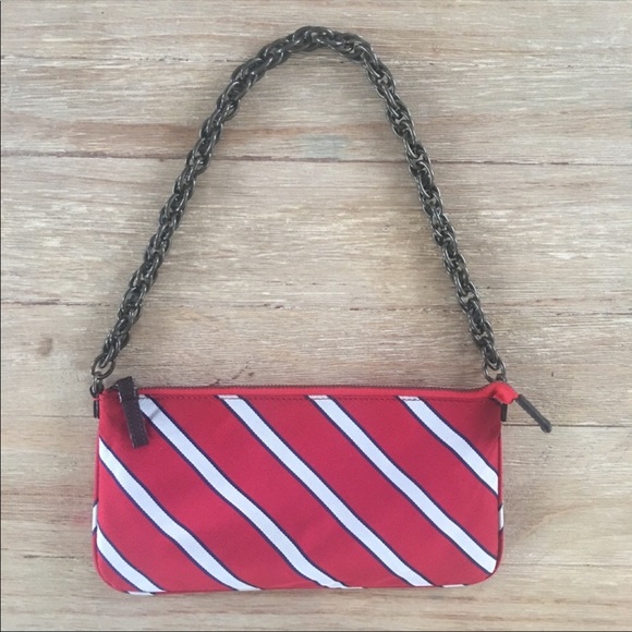 J. Crew Handbags - J CREW 100% silk clutch